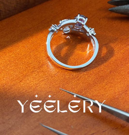 Platinum Oval Engagement Ring Yeelery Custom Jewelry
