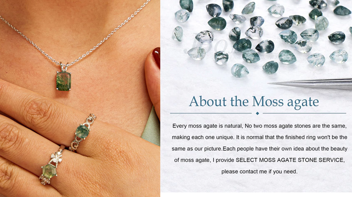Moss Agate: An Unconventional Choice for Your Engagement Ring