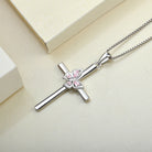 Butterfly Cross Necklace