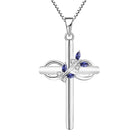 Butterfly Cross Necklace