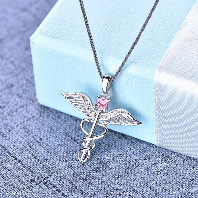 Caduceus Necklace