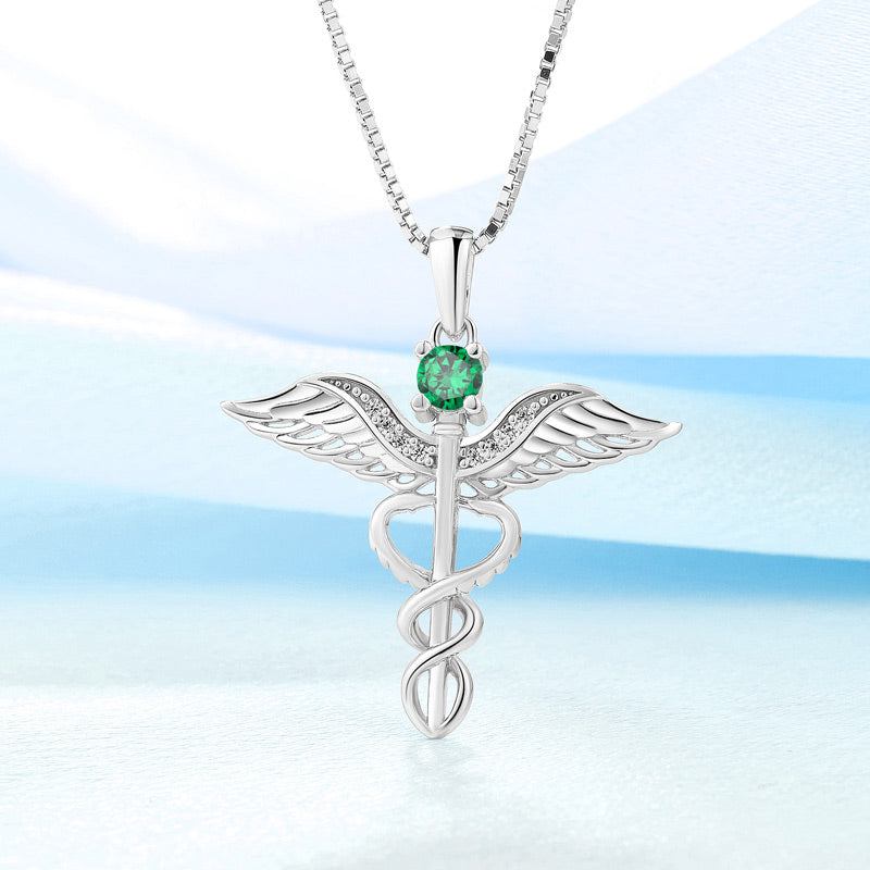 Caduceus Necklace