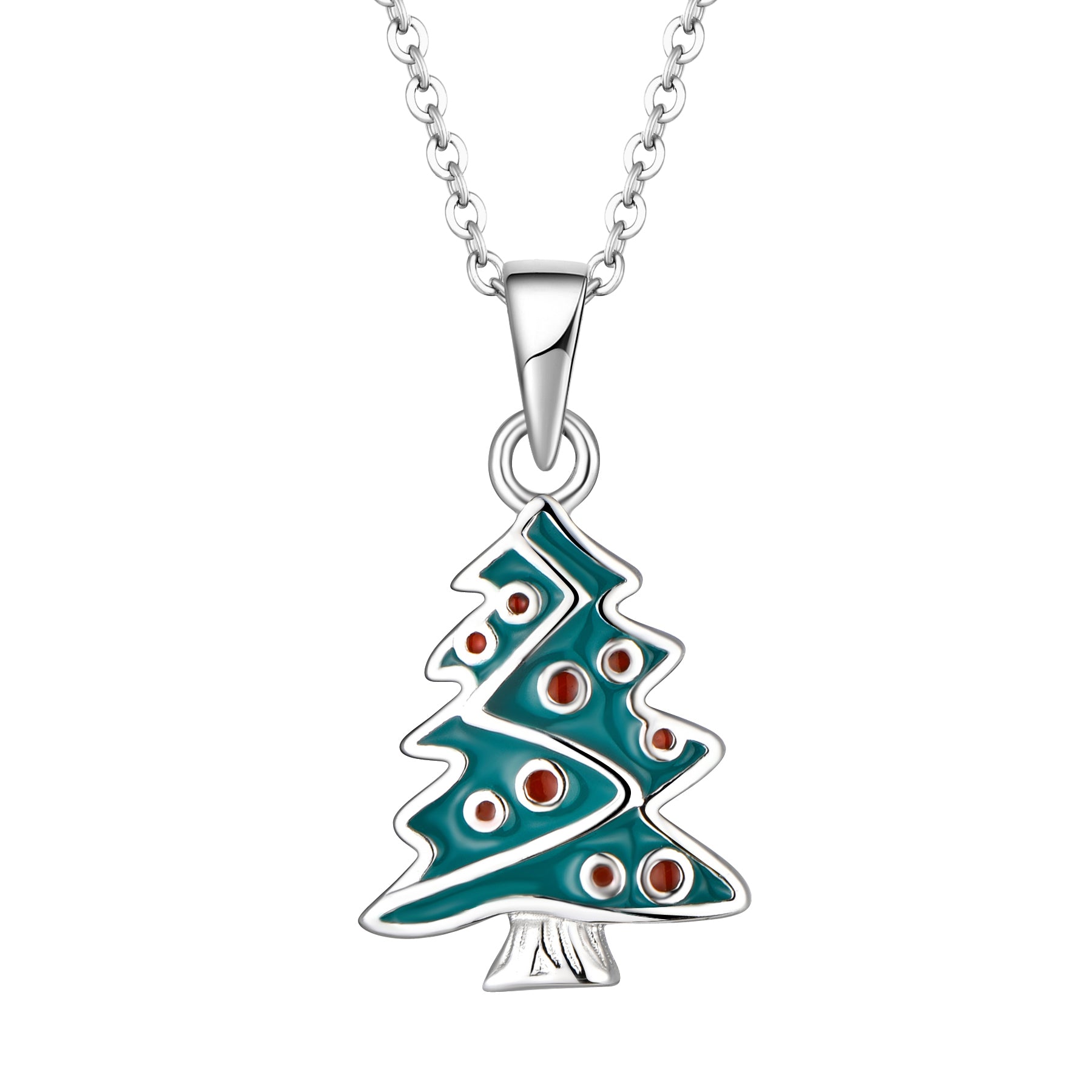 Christmas Tree Necklace