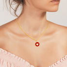 Circle Pendant Necklace