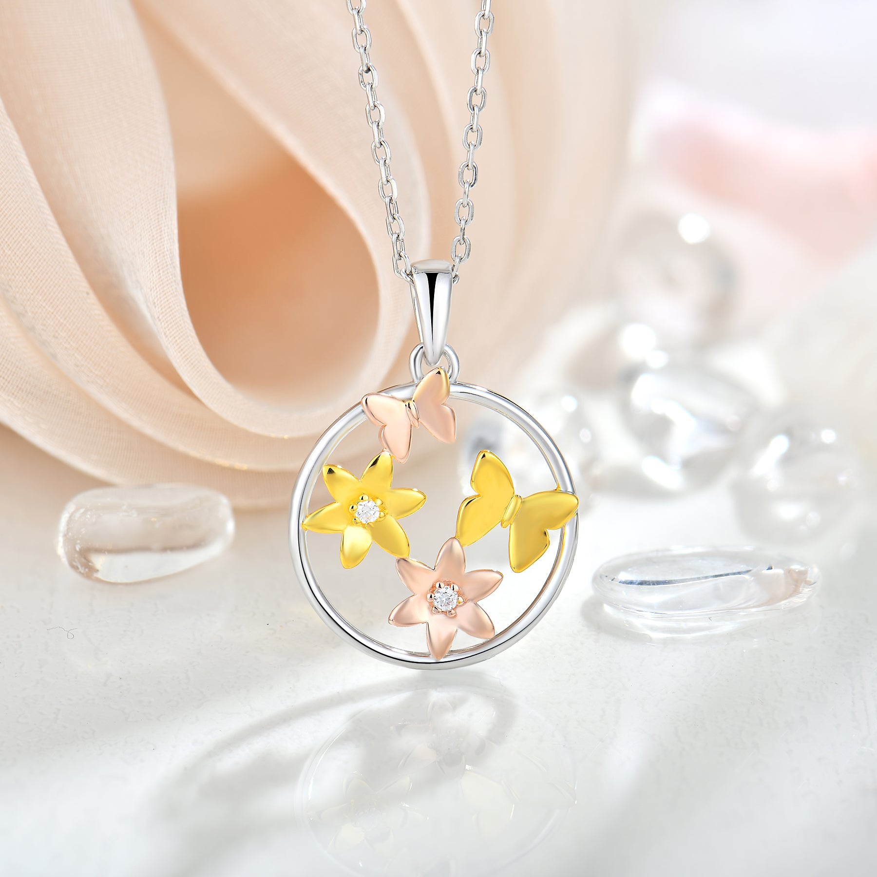 Circle Pendant Necklace