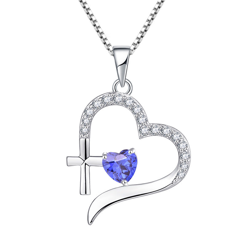 Cross Heart Necklace