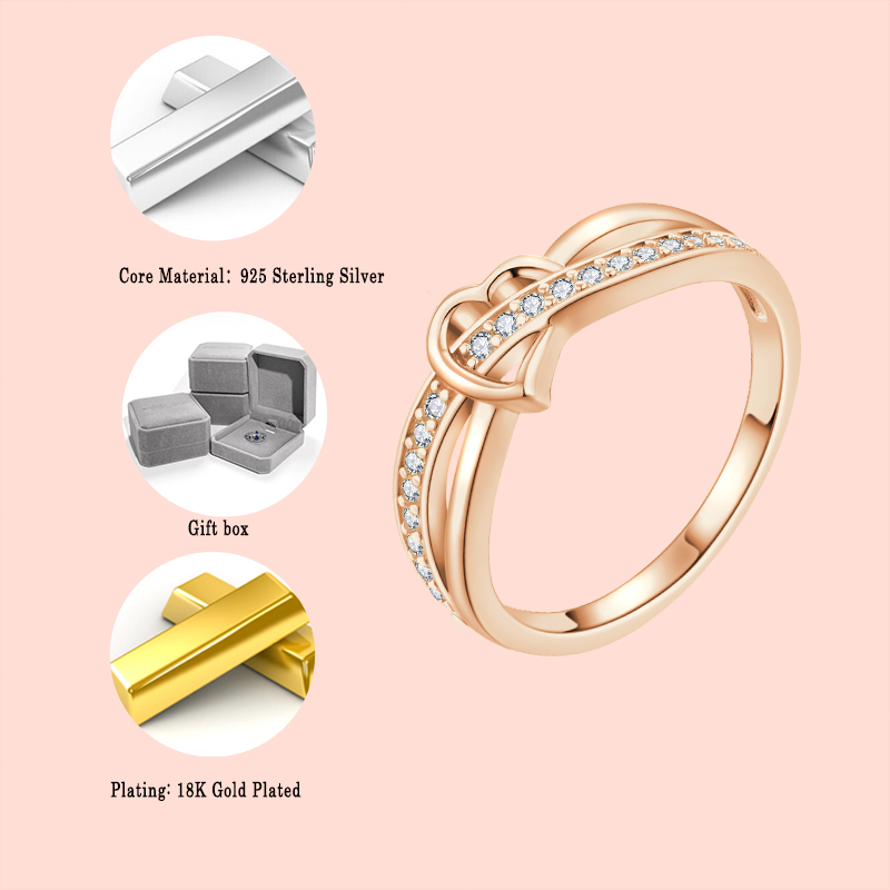 Gold Heart Ring