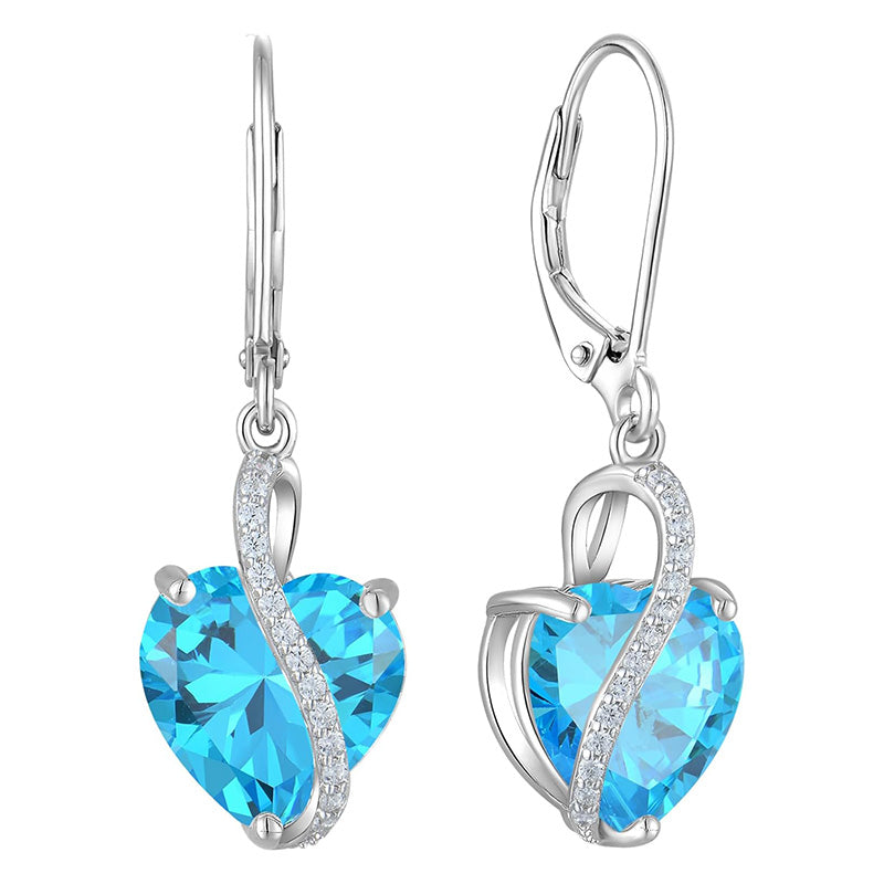 Heart Earring-Wedding Earring