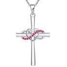 Infinity Cross Necklace