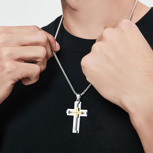 Men's Cross Necklace