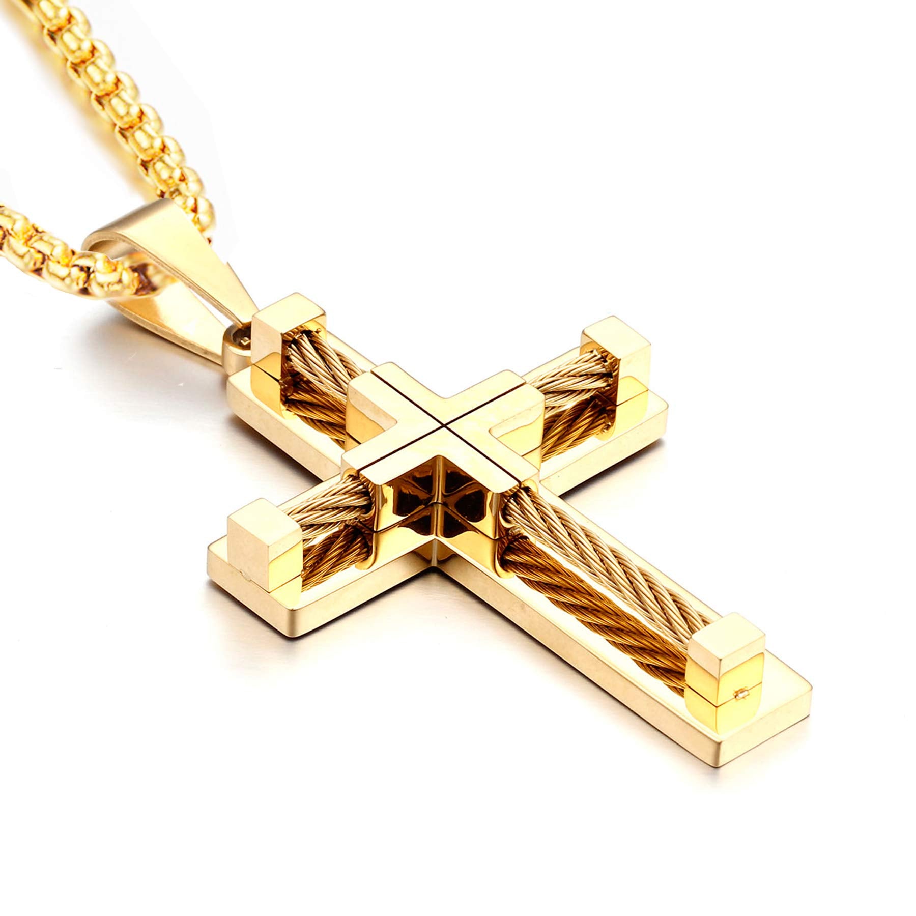 Men's Cross Necklace