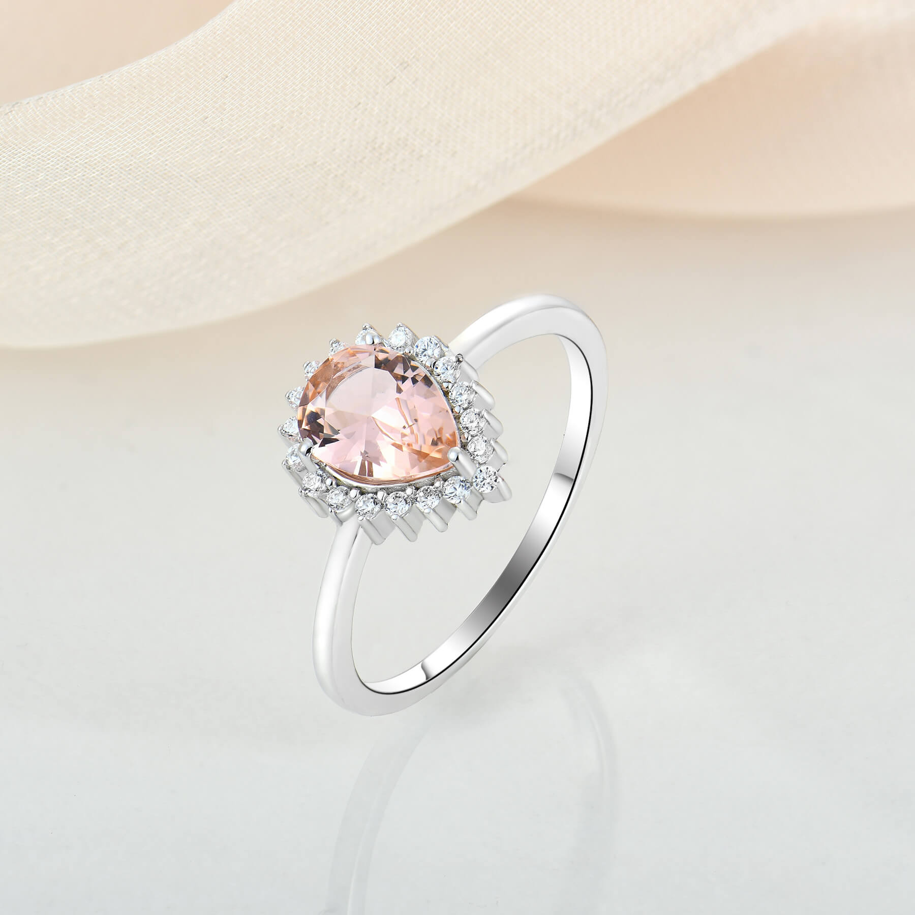 Morganite Ring