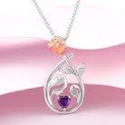 Mother and Daughter Necklace