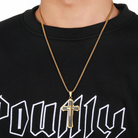 Men's Silver Cross Necklace