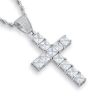 Mens Gold Cross Necklace