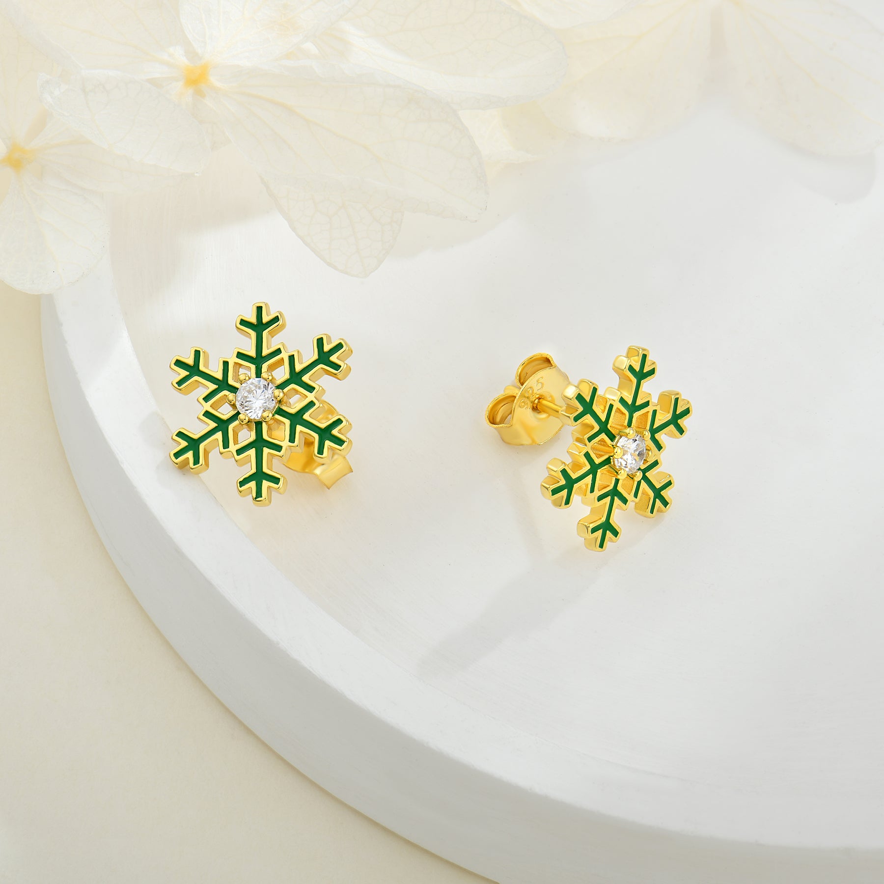 Snowflake Earring