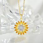 Sunflower Necklace 