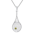 Tennis Racket Necklace