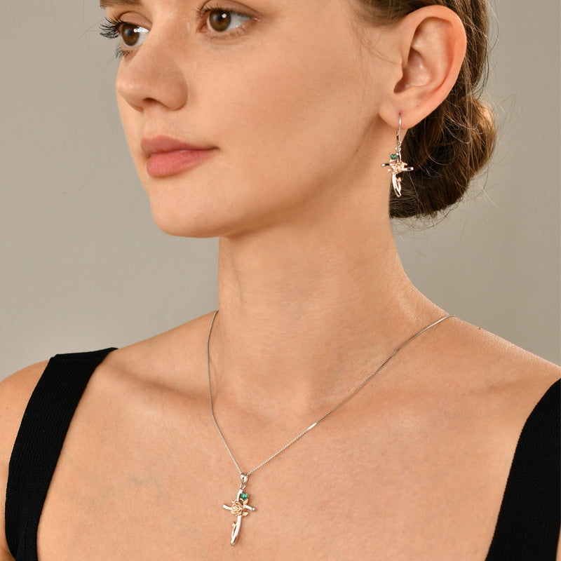 Womens Cross Necklace