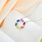 circle necklace