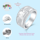 cubic zirconia rings