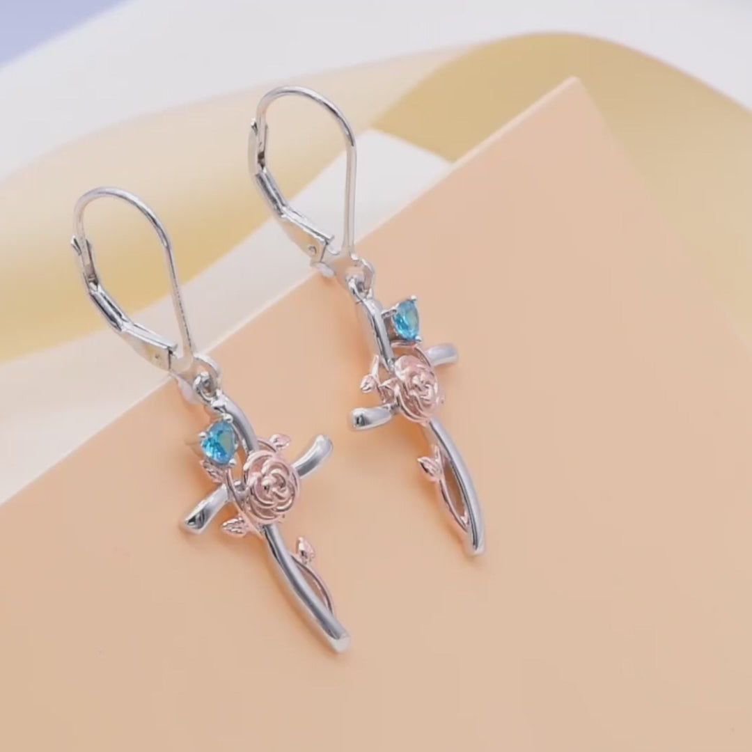 Cross Earring