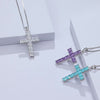 Iced Out Women's Cross Necklace