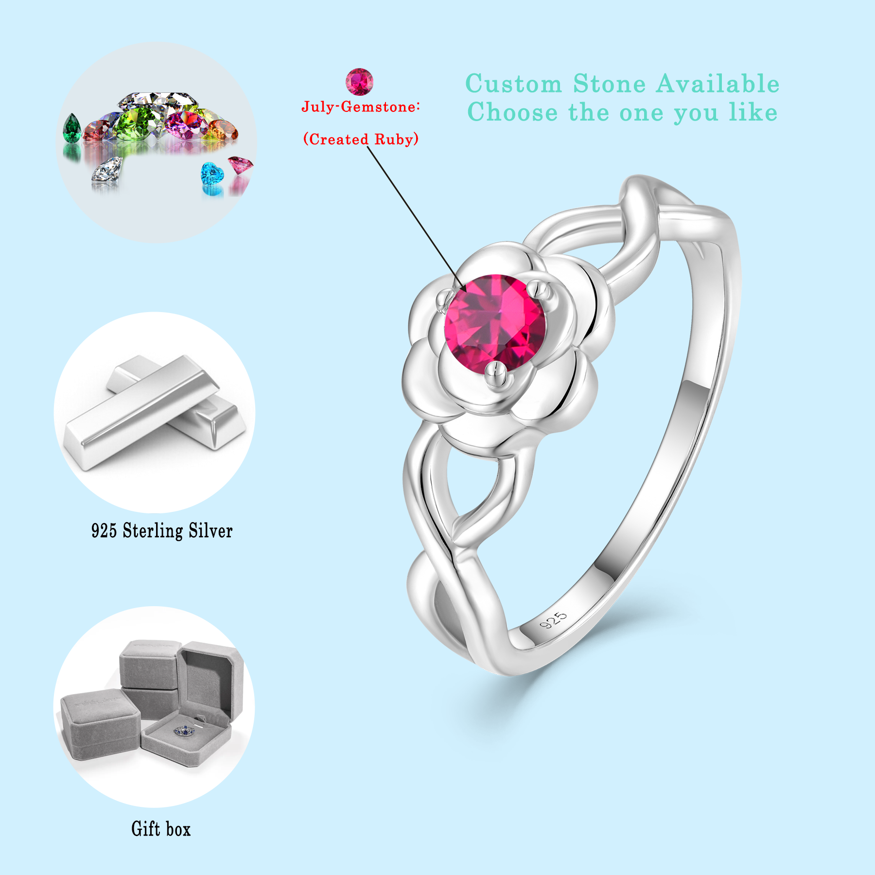 Birthstone Ring